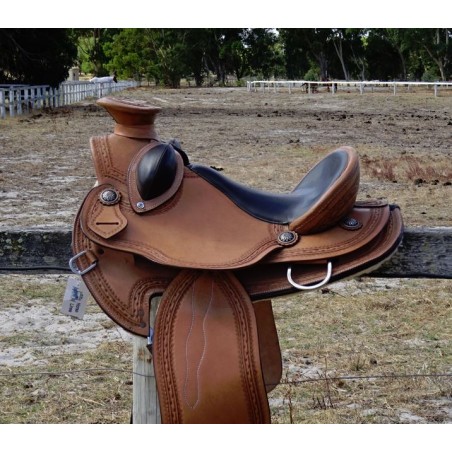 Wade Western Saddle Model ri5050w  big roper wade 1