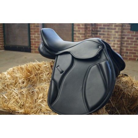 show saddle Toulouse Close contact model 1 synthetic  - Synthetic English Saddles