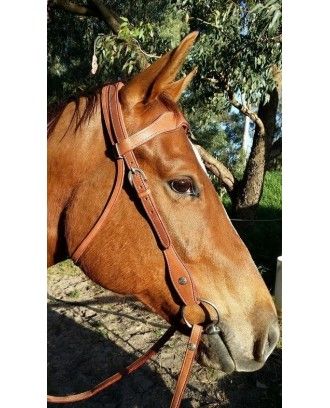 Western bridle padded 3040 - Western Bridles and breastplates