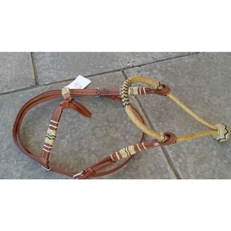 Bosal Bridle and Breastplate Set 3016 - Western Bridles and breastplates